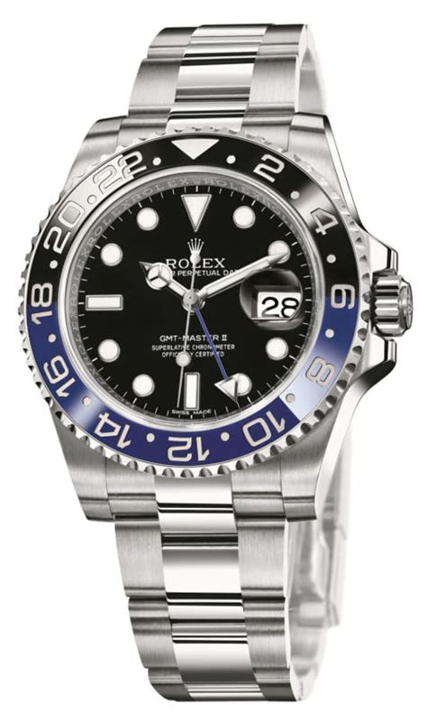 rolex 116710 blnr ceramic black & blue batman